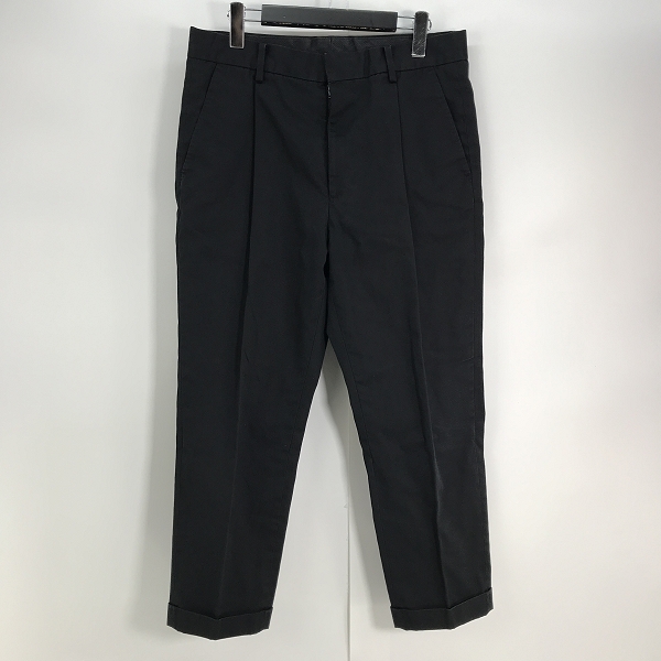 実際に弊社で買取させて頂いたWACKO MARIA/ワコマリア GUILTYPARTIES PLEATED TROUSERS ワンタックT/Cスラックス/TYPE-1/21FWE-WMP-TR01/M