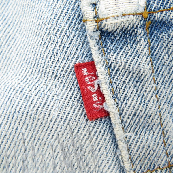 実際に弊社で買取させて頂いたLEVIS/リーバイス 85年製 501 ボタン裏刻印524 赤耳/スモールe ボタンフライ デニムパンツ/W30×L32の画像 3枚目