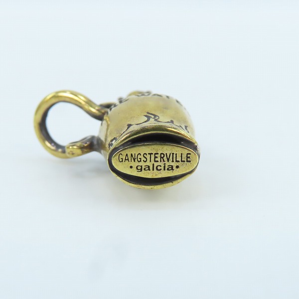 実際に弊社で買取させて頂いた(2)GANGSTERVILLE×Galcia/ギャングスタービル×ガルシア POISON BOTTLE ブラス/真鍮 ペンダントトップの画像 5枚目