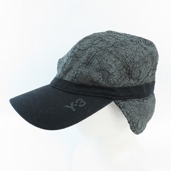 実際に弊社で買取させて頂いたY-3/ワイスリー adidas/アディダス×Yohji Yamamoto/ヨウジヤマモト キャップ/帽子 AH6336/Lの画像 5枚目