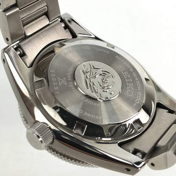 実際に弊社で買取させて頂いたSEIKO/セイコー PRO SPEX プロスペックス  DIVER Scuba ダイバー 自動巻き 腕時計 SBDC103/6R35-00X0の画像 5枚目