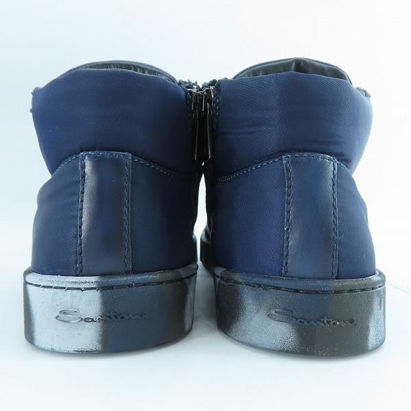 実際に弊社で買取させて頂いたSANTONI/サントーニ 迷彩柄/カモフラ柄 ソール ナイロン ハイカット スニーカー MBGU20508CABRRPPU60/6の画像 1枚目