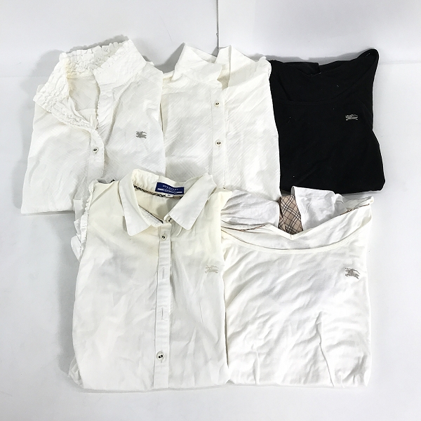 実際に弊社で買取させて頂いた【おまとめ】BURBERRY/バーバリー BURBERRY BLUE LABEL/バーバリーブルーレーベル 半袖シャツ 等