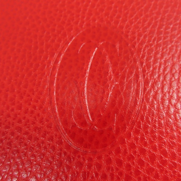 実際に弊社で買取させて頂いたCartier/カルティエ マスト ドゥ カルティエ レザーショルダーバッグ の画像 5枚目