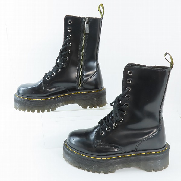 実際に弊社で買取させて頂いたDr.Martens/ドクターマーチン JADON HI ジェイドンハイ 10ホールブーツ/UK5の画像 3枚目