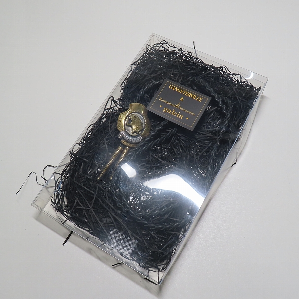 実際に弊社で買取させて頂いた(3)GANGSTERVILLE×Galcia/ギャングスタービル×ガルシア パンサー ボロタイ シルバー×真鍮の画像 7枚目