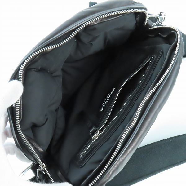 実際に弊社で買取させて頂いたMartin Margiela 11/マルタンマルジェラ Glam Slam/グラムスラム レザーショルダー バッグ SB1WB0002の画像 4枚目