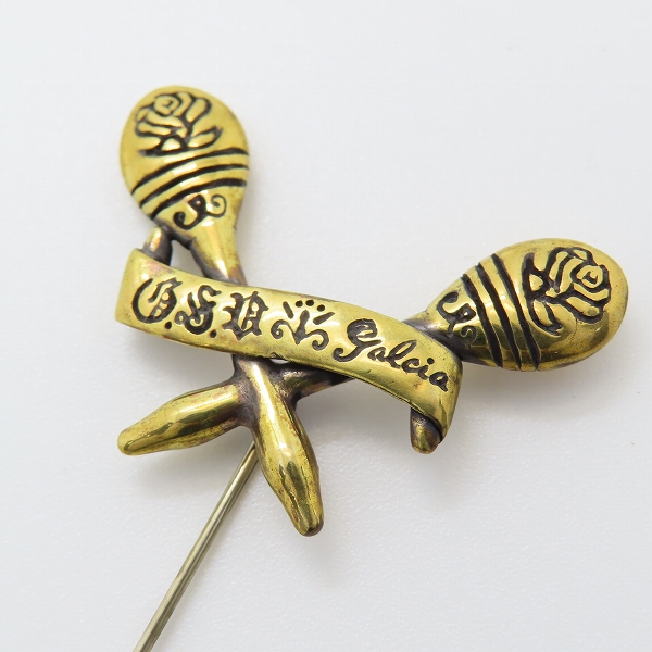 実際に弊社で買取させて頂いた(4)GANGSTERVILLE×Galcia/ギャングスタービル×ガルシア ハットピン/ラペルピンの画像 1枚目