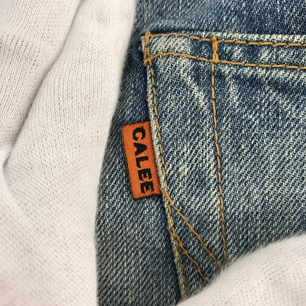 実際に弊社で買取させて頂いたCALEE/キャリー デニムパンツ/ジーンズ/34の画像 3枚目