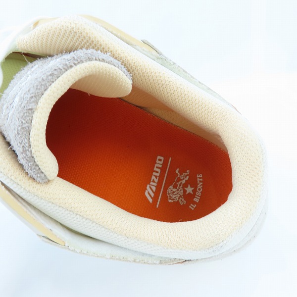 実際に弊社で買取させて頂いたMIZUNO×IL BISONTE/ミズノ×イルビゾンテ SKY MEDAL/スカイメダル スニーカー D1GG240201/28の画像 4枚目