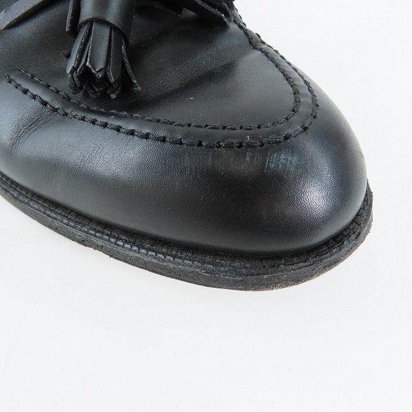 実際に弊社で買取させて頂いたCROCKETT & JONES/クロケット＆ジョーンズ タッセルローファー 26212 /7Eの画像 6枚目