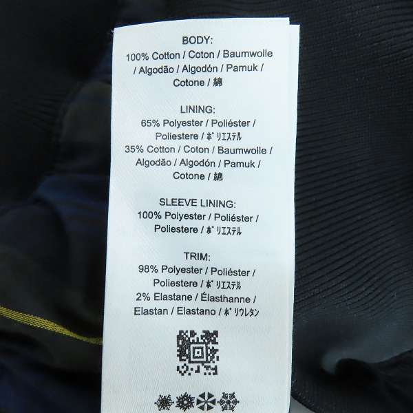 実際に弊社で買取させて頂いたFRED PERRY/フレッドペリー コーデュロイ フルジップブルゾン/Sの画像 3枚目