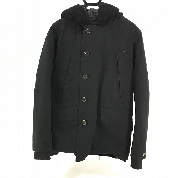 実際に弊社で買取させて頂いたBACKBONE×GORE TEX/バックボーン×ゴアテックス ダウンジャケット ブラック BB13W-B14/M