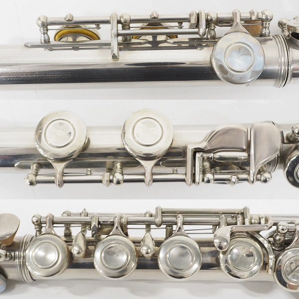 実際に弊社で買取させて頂いたYAMAHA/ヤマハ YFL211/YFL-211 フルート Eメカ付 ハードケース付の画像 4枚目