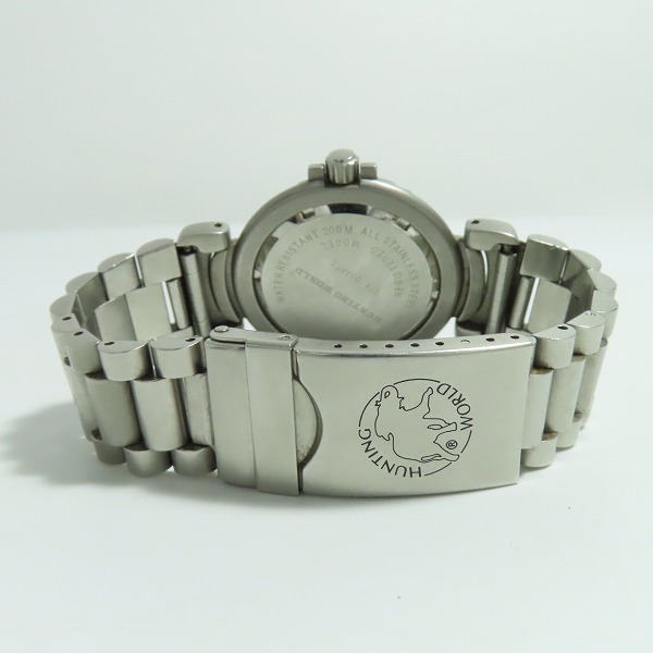 実際に弊社で買取させて頂いたHUNTING WORLD/ハンティングワールド ETA QUARTZ デイトの画像 2枚目