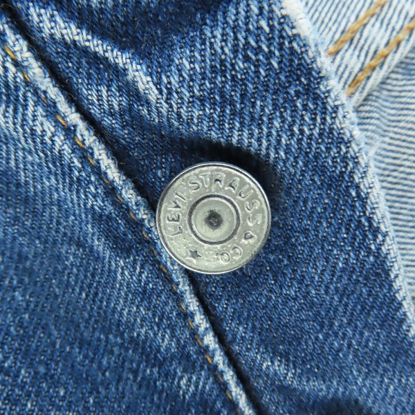 実際に弊社で買取させて頂いたLEVI'S/リーバイス 501 66前期 ボタン裏刻印6 足長R ビッグE ヴィンテージ/ビンテージ デニムパンツの画像 7枚目