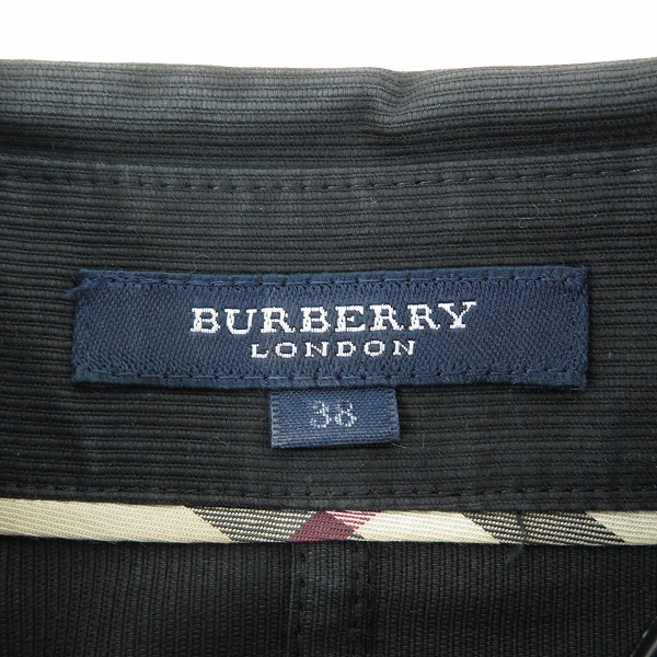 実際に弊社で買取させて頂いたBURBERRY/バーバリー 無地 ベスト FEA17-400-09 /38の画像 2枚目