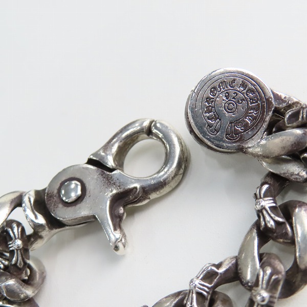 実際に弊社で買取させて頂いたCHROME HEARTS/クロムハーツ ファンシーチェーンクリップ ブレスレット　の画像 6枚目