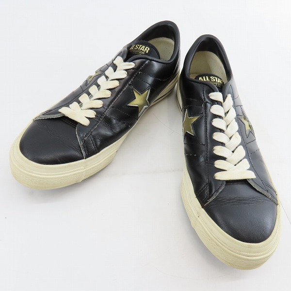 実際に弊社で買取させて頂いたCONVERSE/コンバース  スニーカー ワンスター 黒金/9.5