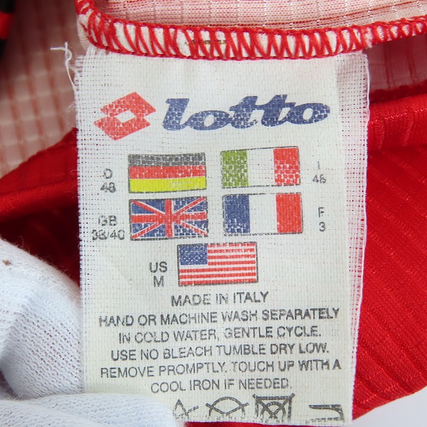 実際に弊社で買取させて頂いたLotto/ロット ACミラン 97/98 #10 サビチェビッチ 半袖 ユニフォーム/Mの画像 3枚目