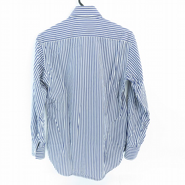 実際に弊社で買取させて頂いたORIAN per/オリアン EDIFICE  ストライプシャツ/38の画像 1枚目
