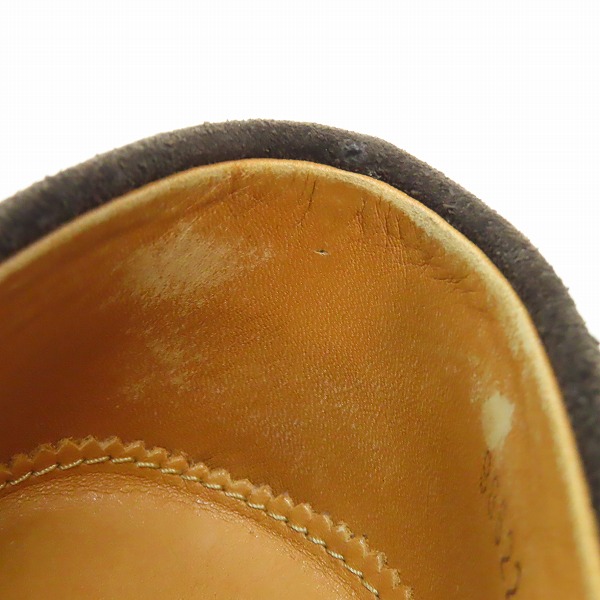 実際に弊社で買取させて頂いたJalan Sriwijaya×UNITED ARROWS/ジャランスリウァヤ×ユナイテッドアローズ スウェード ローファー 98622 38の画像 6枚目