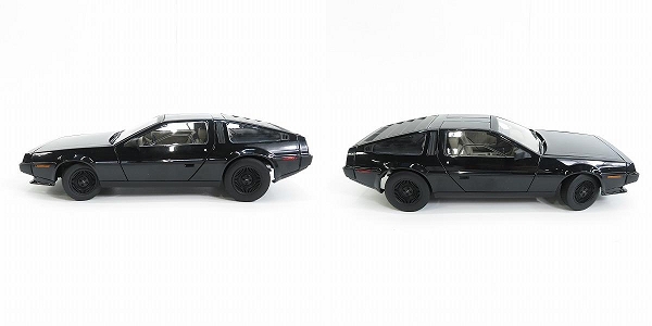 実際に弊社で買取させて頂いたAUTOart/オートアート 1/18 DELOREAN/デロリアン DMC-12 メタリックブラック 79917/ミニカーの画像 3枚目