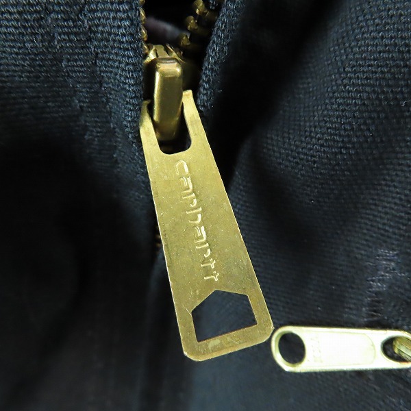 実際に弊社で買取させて頂いたcarhartt/カーハート アクティブジャケット HELMETS TO HARDHATS ブラック/2XLの画像 8枚目