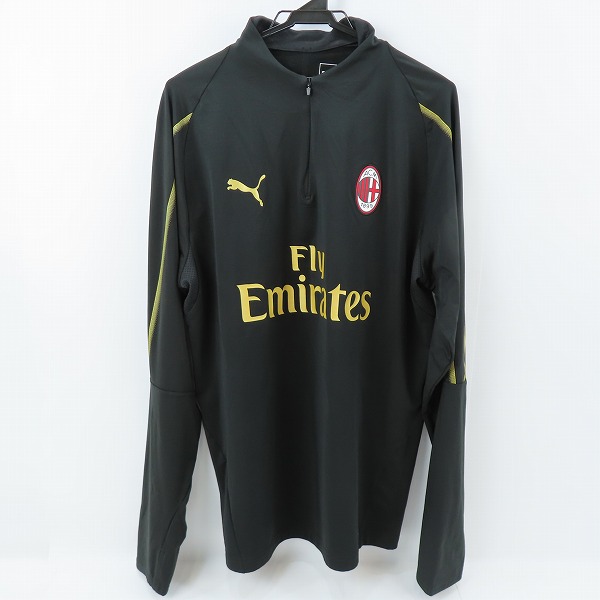 実際に弊社で買取させて頂いたPUMA/プーマ  ACミラン 18/19 1/4 ジップトップ クラブチームウェアー 754457-01 /L