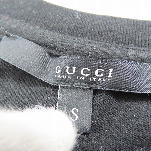 実際に弊社で買取させて頂いたGUCCI/グッチ 胸ロゴ刺繍半袖Tシャツ 190205 X3221/Sの画像 2枚目