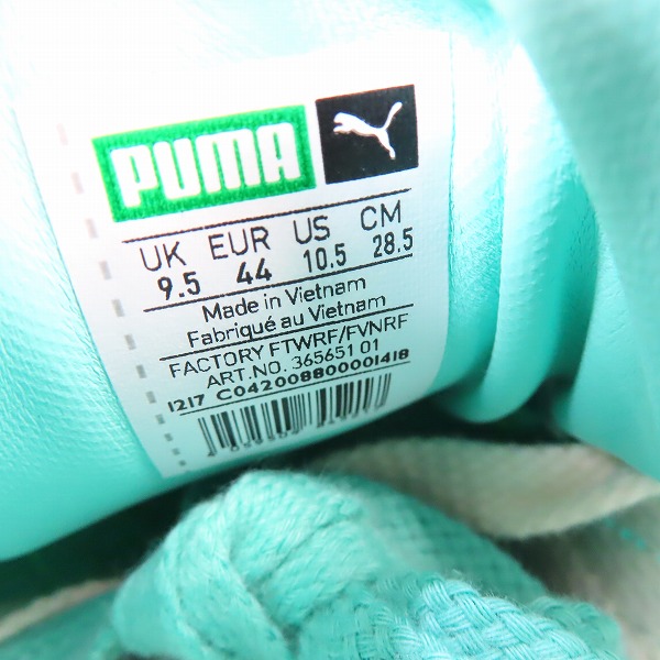 実際に弊社で買取させて頂いた【未使用】PUMA/プーマ Clyde DIAMOND スニーカー 365651-01 28.5の画像 5枚目