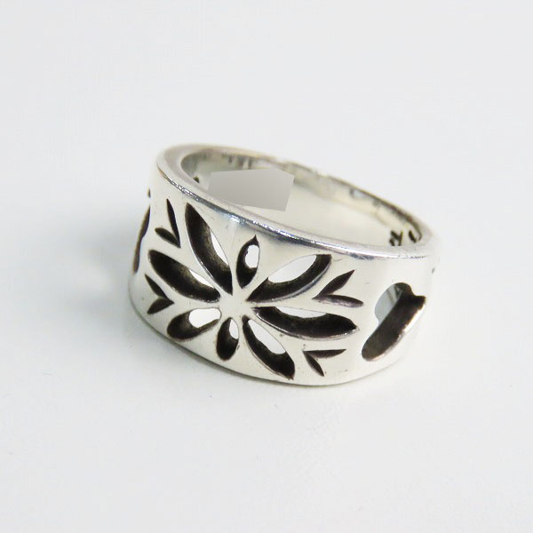 実際に弊社で買取させて頂いたBWL/BILL WALL LEATHER/ビルウォールレザー COMPASS ROSE コンパスローズリング 18-19号