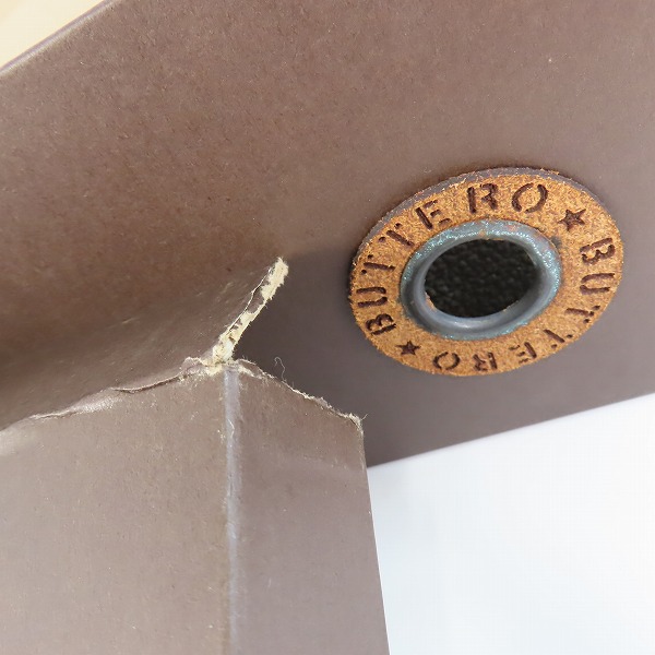 実際に弊社で買取させて頂いたBUTTERO/ブッテロ ジップアップ レザー ロング ブーツ B823UCGB/40の画像 9枚目