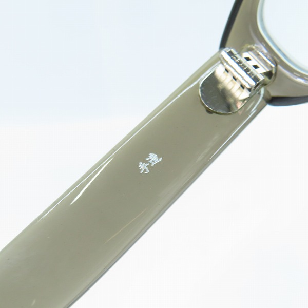 実際に弊社で買取させて頂いた小竹長兵衛 作/コタケチョウベエサク アイウェア/メガネフレーム T313-3の画像 6枚目