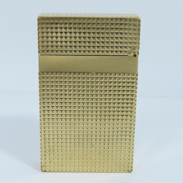 実際に弊社で買取させて頂いたS.T.Dupont /デュポン LIGNE2/ライン2 ダイヤモンドカット ガスライターの画像 1枚目