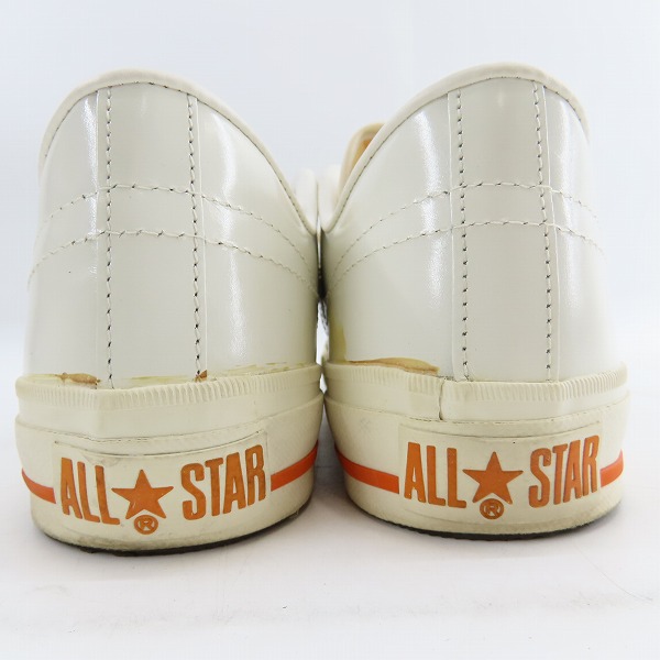 実際に弊社で買取させて頂いたCONVERSE/コンバース ONE STAR  OX ワンスター ホワイト/オレンジ/US8の画像 1枚目