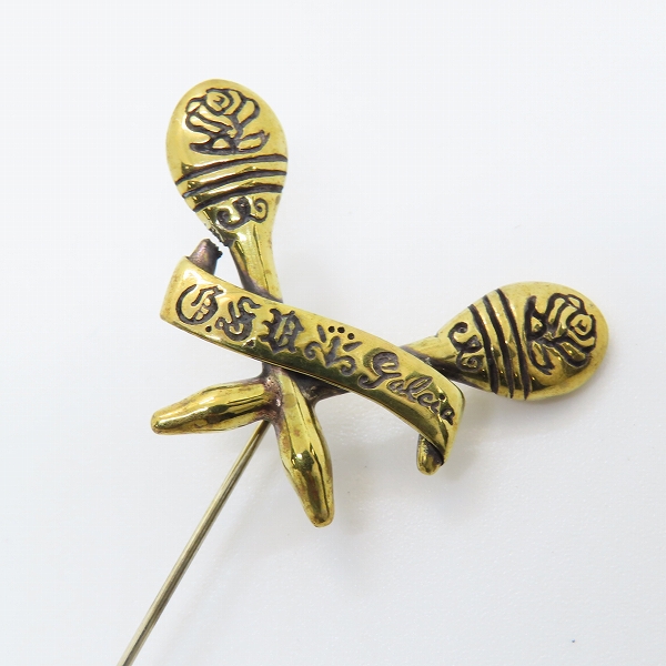 実際に弊社で買取させて頂いた(3)GANGSTERVILLE×Galcia/ギャングスタービル×ガルシア ハットピン/ラペルピンの画像 1枚目