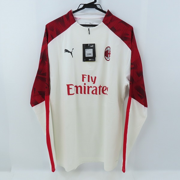 実際に弊社で買取させて頂いた【未使用】PUMA/プーマ ACミラン 19/20 1/4 ジップ トップ 756142-02 L
