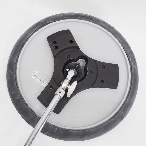 実際に弊社で買取させて頂いた★【動作未確認】YAMAHA/ヤマハ PCY155・PCY135 電子ドラム用 シンバルパッド 3個セット スタンド付きの画像 2枚目