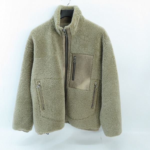 実際に弊社で買取させて頂いたISAMU KATAYAMA BACKLASH/バックラッシュ リバーシブル ムートンフリースジャケット 30着限定 2007-01 S