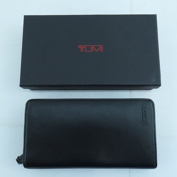 実際に弊社で買取させて頂いたTUMI/トゥミ ラウンドジップ 長財布 ロングウォレットの画像 8枚目