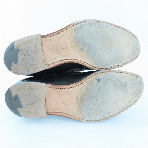 実際に弊社で買取させて頂いたCROCKETT & JONES/クロケット＆ジョーンズ タッセルローファー 26212 /7Eの画像 2枚目