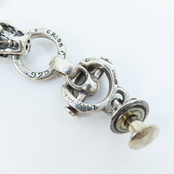 実際に弊社で買取させて頂いたTRAVIS WALKER/トラヴィスワーカー Hook 9 Meat links 2ガーゴイル ウォレットチェーン の画像 6枚目