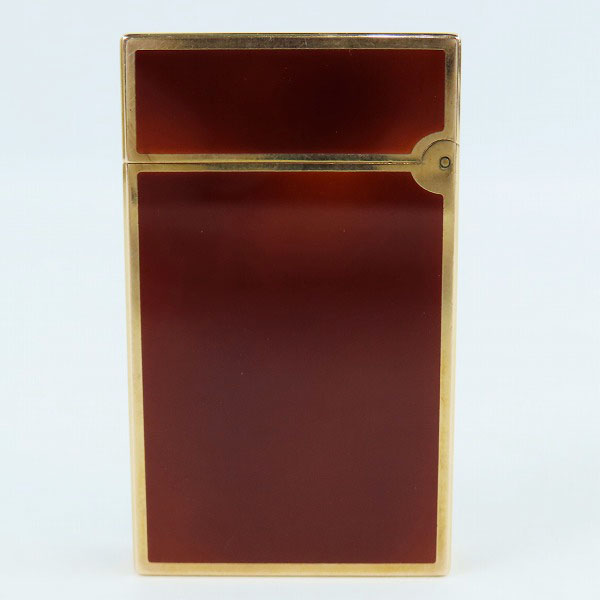 実際に弊社で買取させて頂いたS.T.Dupont/デュポン ライン2 ガスライター べっ甲柄の画像 1枚目