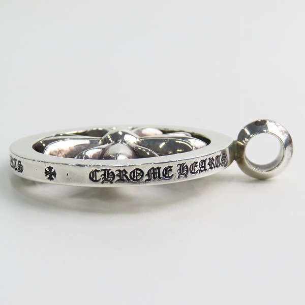 実際に弊社で買取させて頂いたCHROME HEARTS/クロムハーツ CHプラスメダリオンペンダント トップ　の画像 3枚目