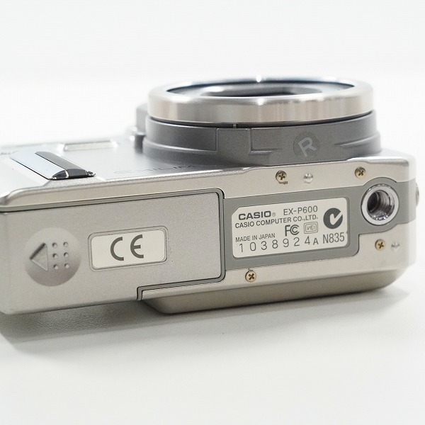 実際に弊社で買取させて頂いたCASIO/カシオ EXILIM EX-P600 エクシリム コンパクトデジタルカメラ 簡易動作確認済みの画像 6枚目