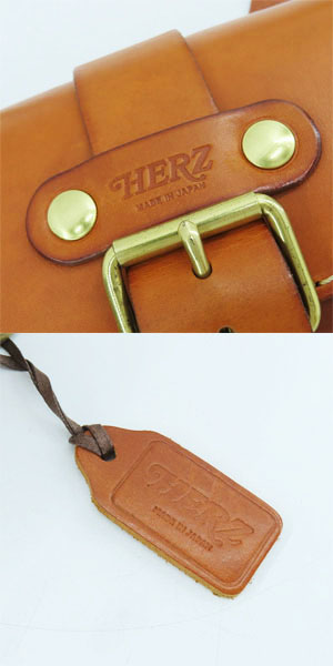 実際に弊社で買取させて頂いたHERZ/ヘルツ 一本ベルトのクラシックボディバッグ F-4の画像 5枚目