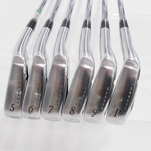 実際に弊社で買取させて頂いたDUNLOP/ダンロップ SRIXON/スリクソン Z525 FORGED アイアン #5～9,Pw 6本セット N.S.PRO 980GH D.S.T FLEX:Rの画像 1枚目