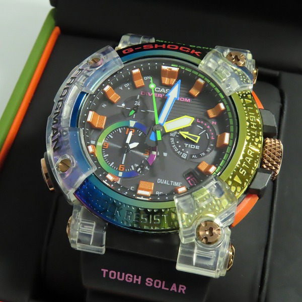 実際に弊社で買取させて頂いたG-SHOCK/Gショック FROGMAN/フロッグマン ボルネオ レインボー トード GWF-A1000BRT-1AJR