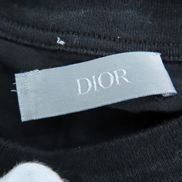 実際に弊社で買取させて頂いた【JPタグ】DIOR/ディオール 21SS ATELIER ロゴプリント 半袖 Tシャツ 043J615A0589/XSの画像 2枚目